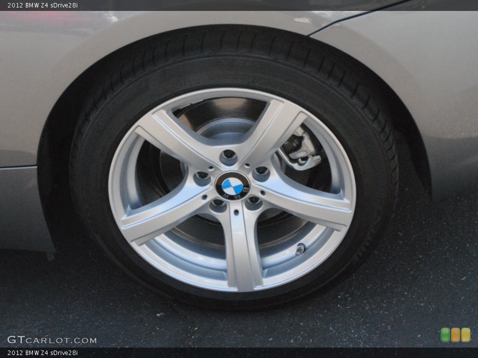 2012 BMW Z4 sDrive28i Wheel and Tire Photo #70984417