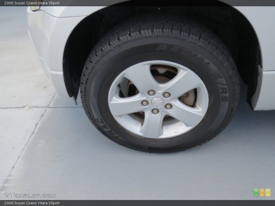 2006 Suzuki Grand Vitara XSport Wheel and Tire Photo #70988809