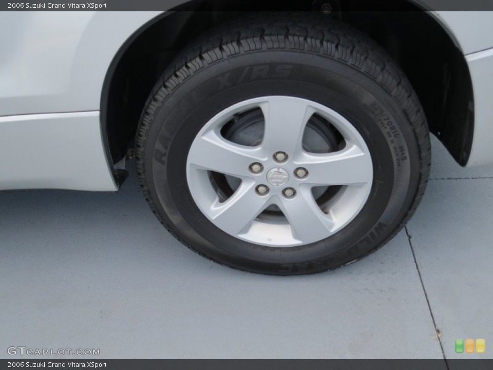 2006 Suzuki Grand Vitara XSport Wheel and Tire Photo #70988815