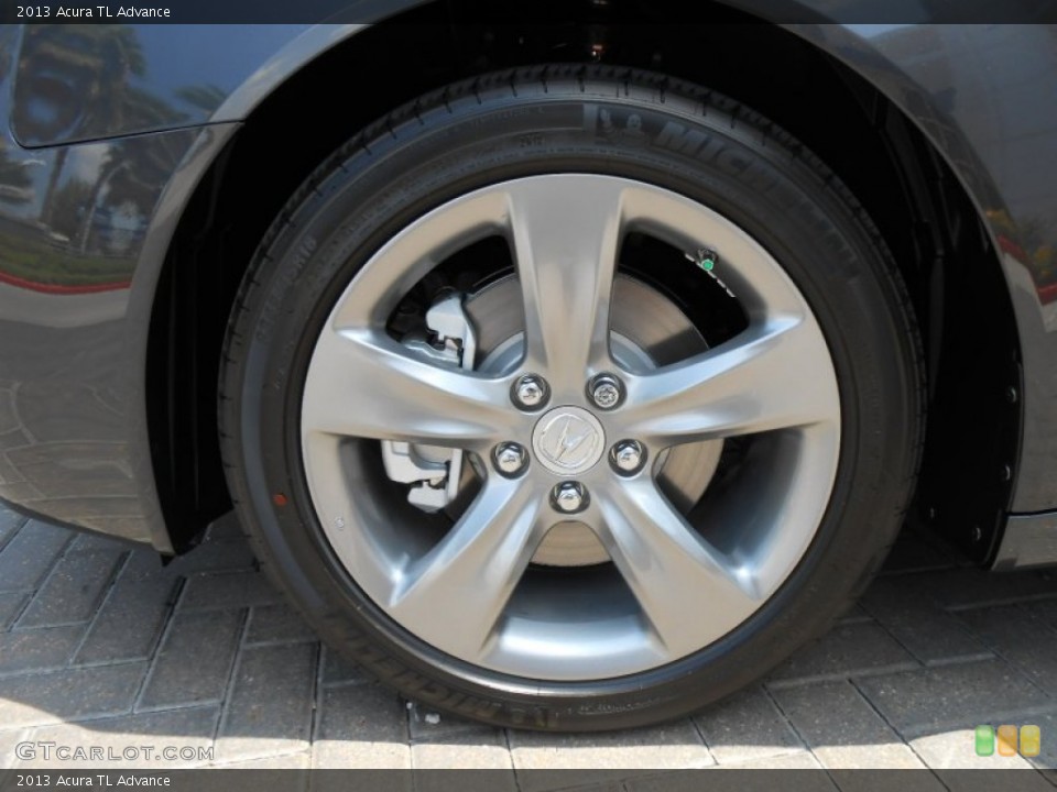 2013 Acura TL Advance Wheel and Tire Photo #70992145