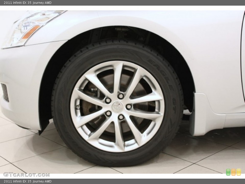 2011 Infiniti EX 35 Journey AWD Wheel and Tire Photo #70994862