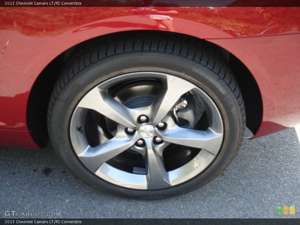 2013 Chevrolet Camaro LT/RS Convertible Wheel and Tire Photo #70996093