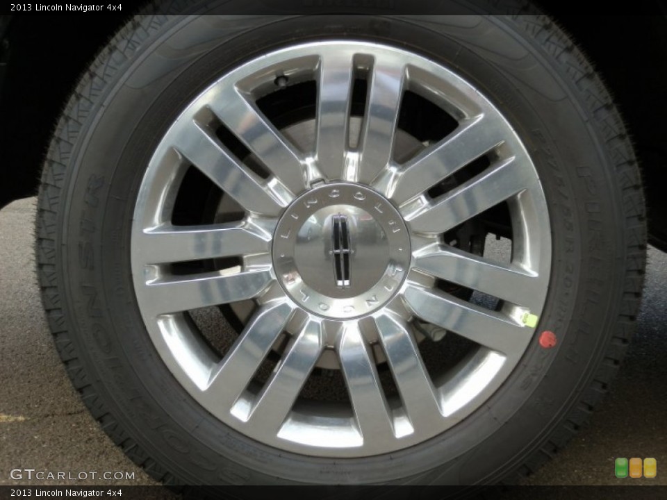 2013 Lincoln Navigator 4x4 Wheel and Tire Photo #71006357