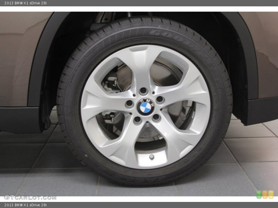 2013 BMW X1 sDrive 28i Wheel and Tire Photo #71007497