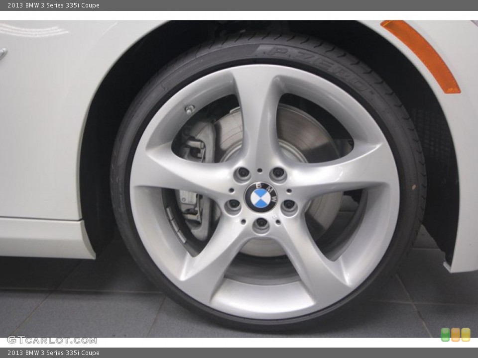 2013 BMW 3 Series 335i Coupe Wheel and Tire Photo #71007569