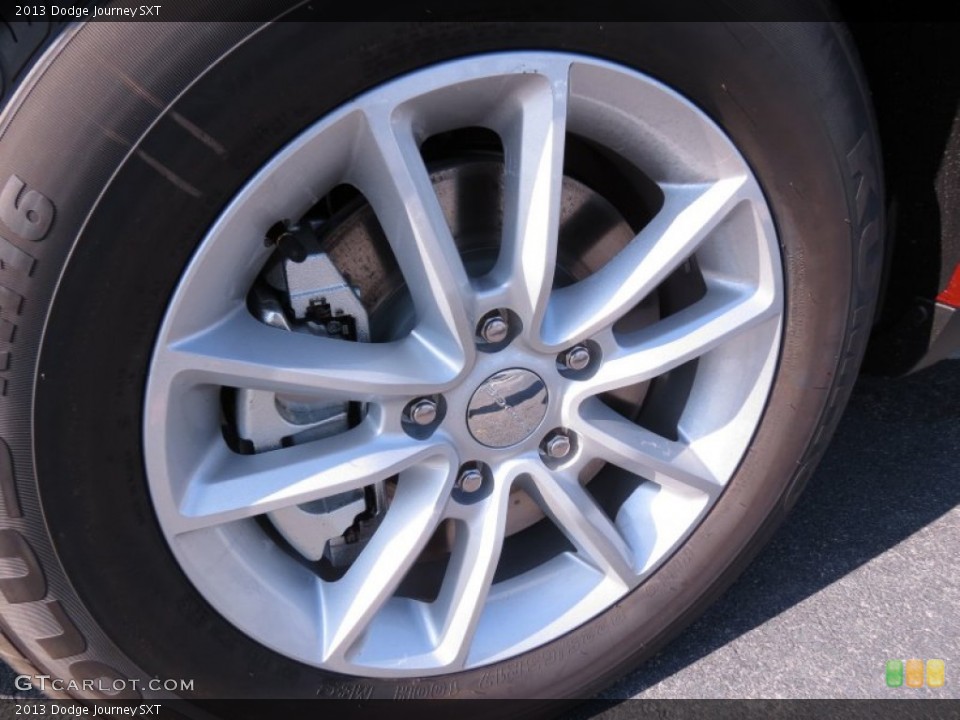 2013 Dodge Journey SXT Wheel and Tire Photo #71011943