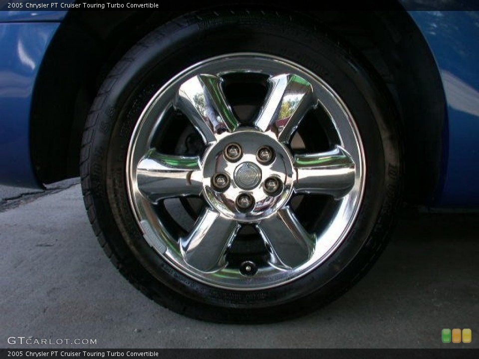 2005 Chrysler PT Cruiser Touring Turbo Convertible Wheel and Tire Photo #71017736