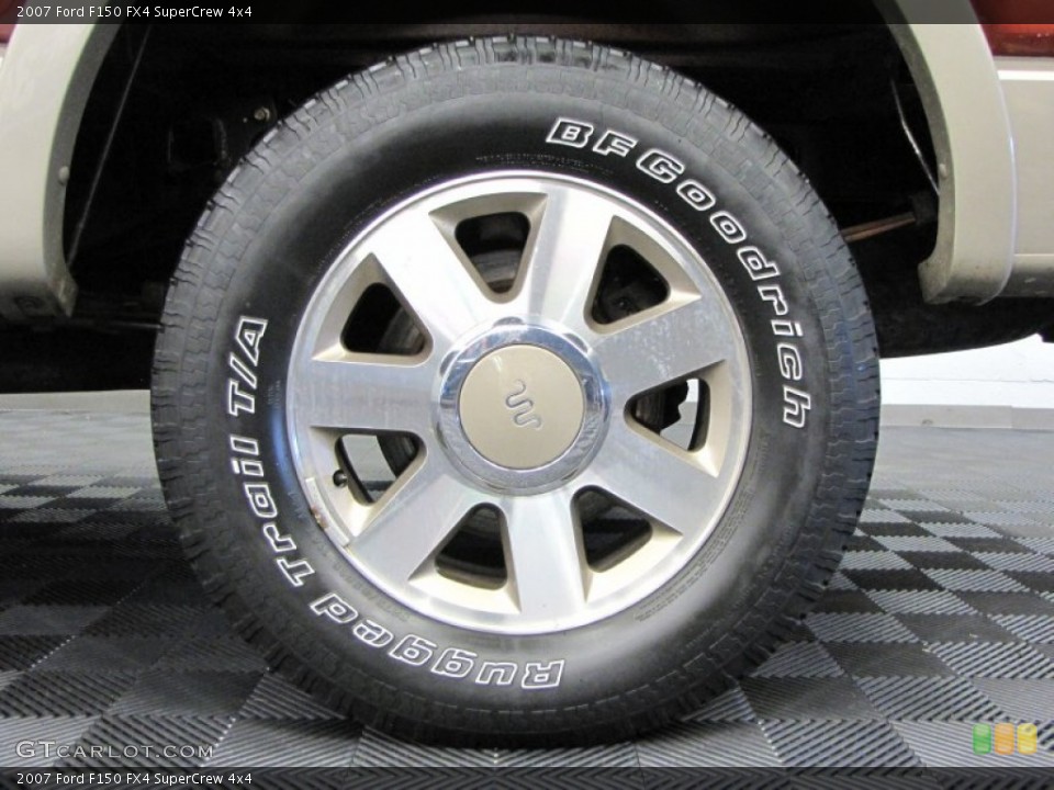2007 Ford F150 FX4 SuperCrew 4x4 Wheel and Tire Photo #71019920