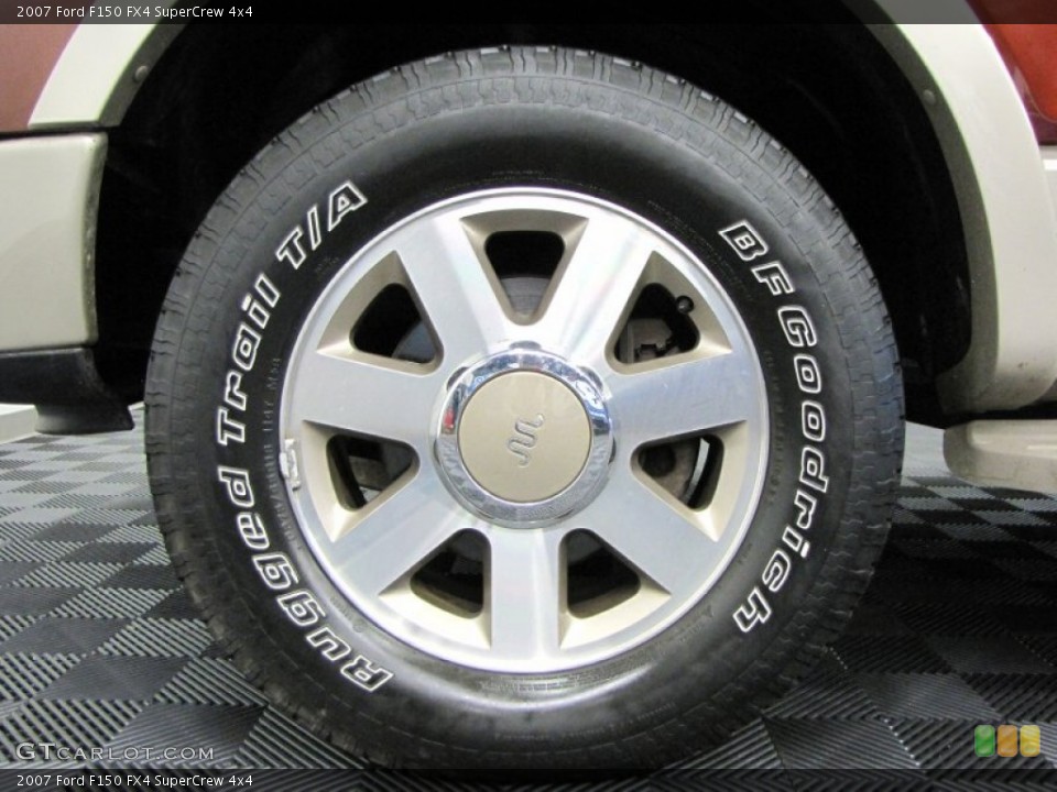 2007 Ford F150 FX4 SuperCrew 4x4 Wheel and Tire Photo #71019941