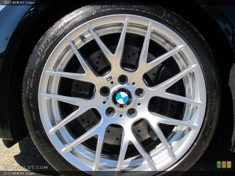 2013 BMW M3 Coupe Wheel and Tire Photo #71022185