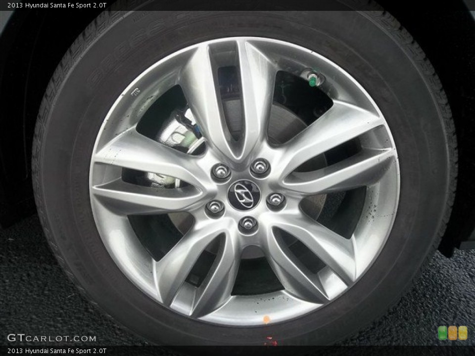 2013 Hyundai Santa Fe Sport 2.0T Wheel and Tire Photo #71027240