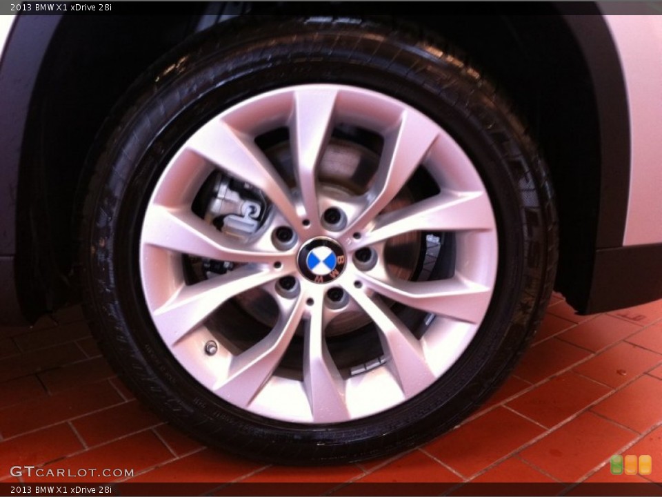 2013 BMW X1 xDrive 28i Wheel and Tire Photo #71031923