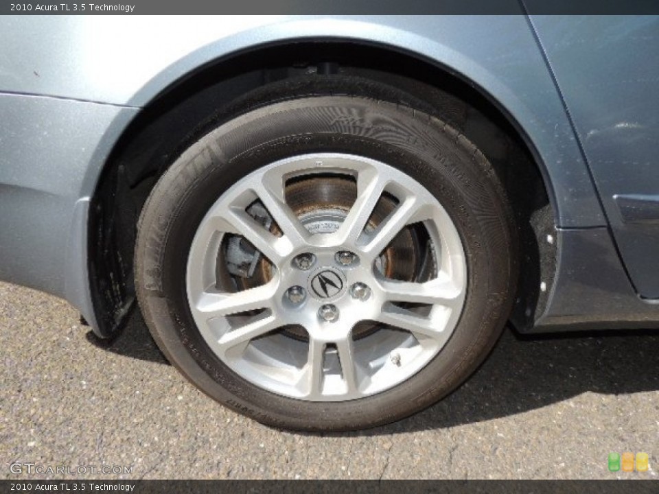 2010 Acura TL 3.5 Technology Wheel and Tire Photo #71033384