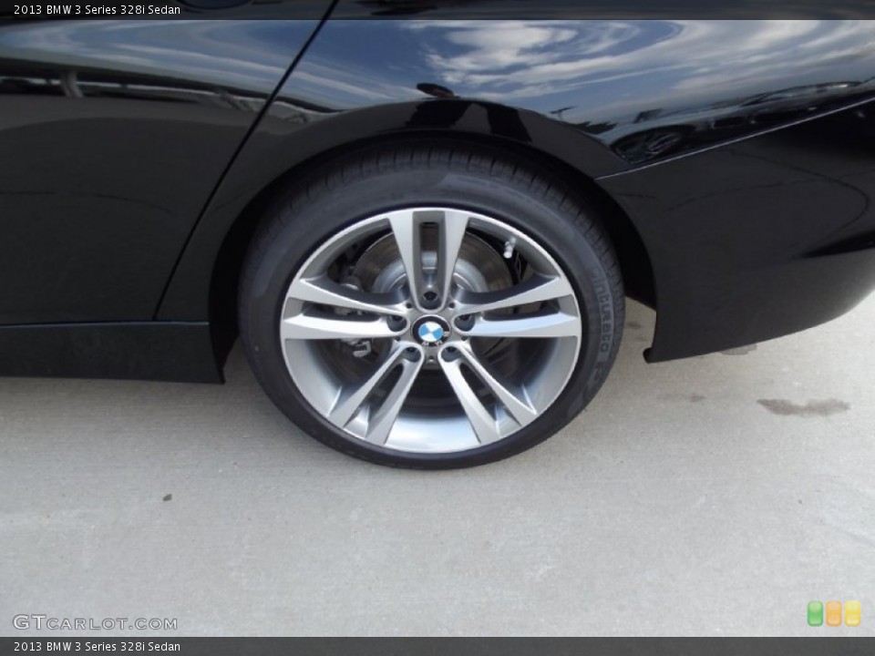 2013 BMW 3 Series 328i Sedan Wheel and Tire Photo #71033498