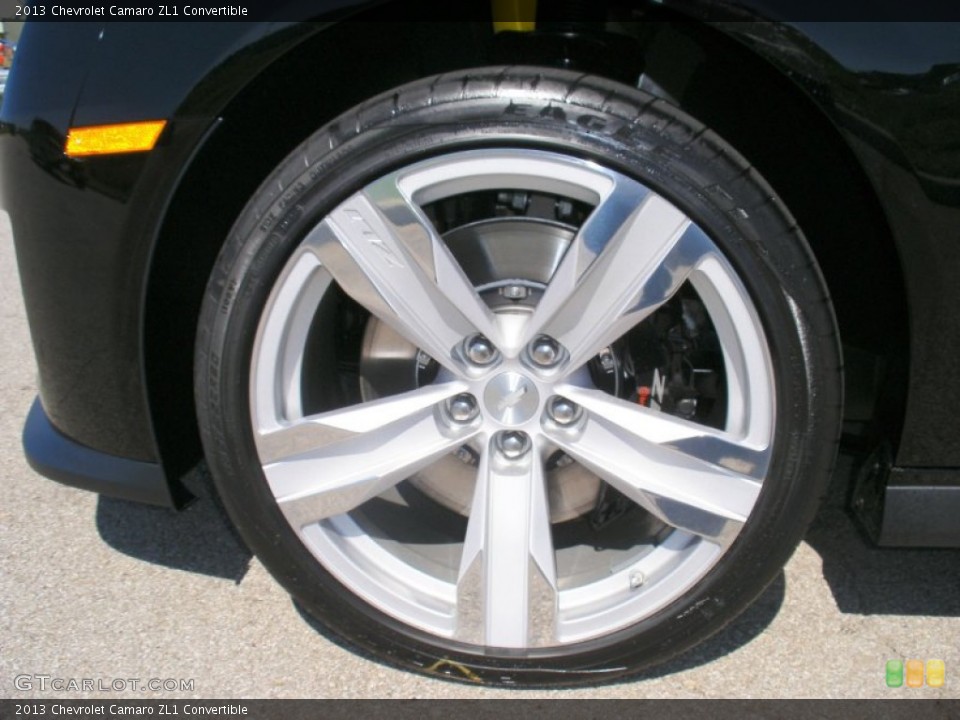 2013 Chevrolet Camaro ZL1 Convertible Wheel and Tire Photo #71034239