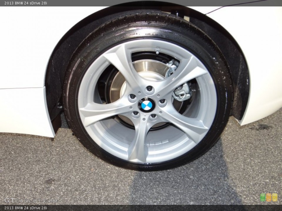 2013 BMW Z4 sDrive 28i Wheel and Tire Photo #71035265