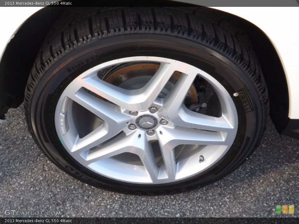 2013 Mercedes-Benz GL 550 4Matic Wheel and Tire Photo #71037770