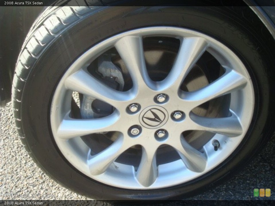2008 Acura TSX Sedan Wheel and Tire Photo #71039633