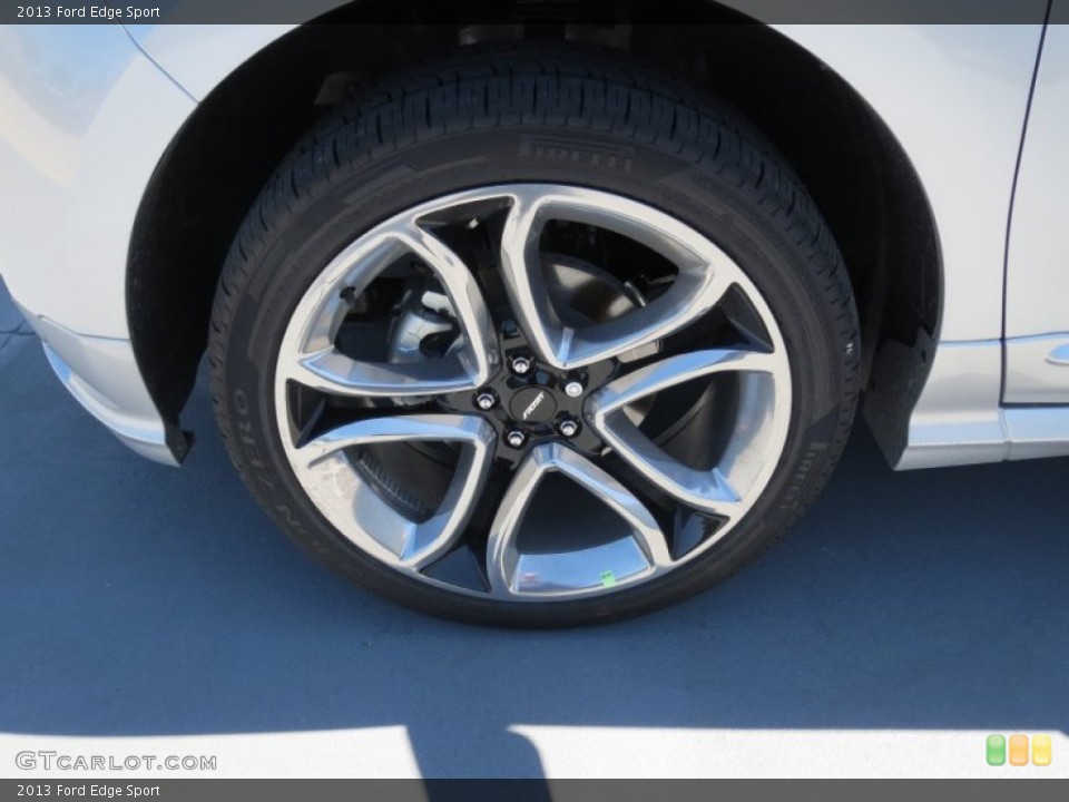 2013 Ford Edge Sport Wheel and Tire Photo #71046236