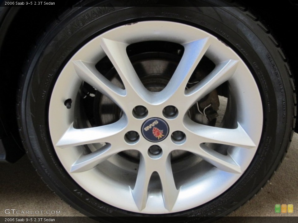 2006 Saab 9-5 2.3T Sedan Wheel and Tire Photo #71046257
