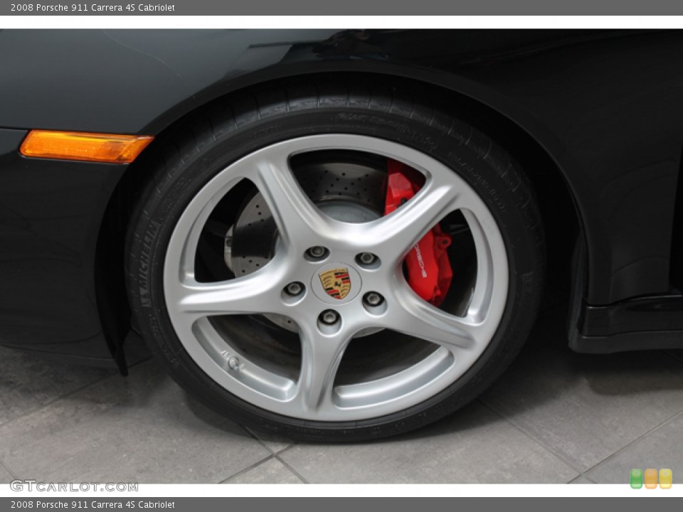 2008 Porsche 911 Carrera 4S Cabriolet Wheel and Tire Photo #71046371