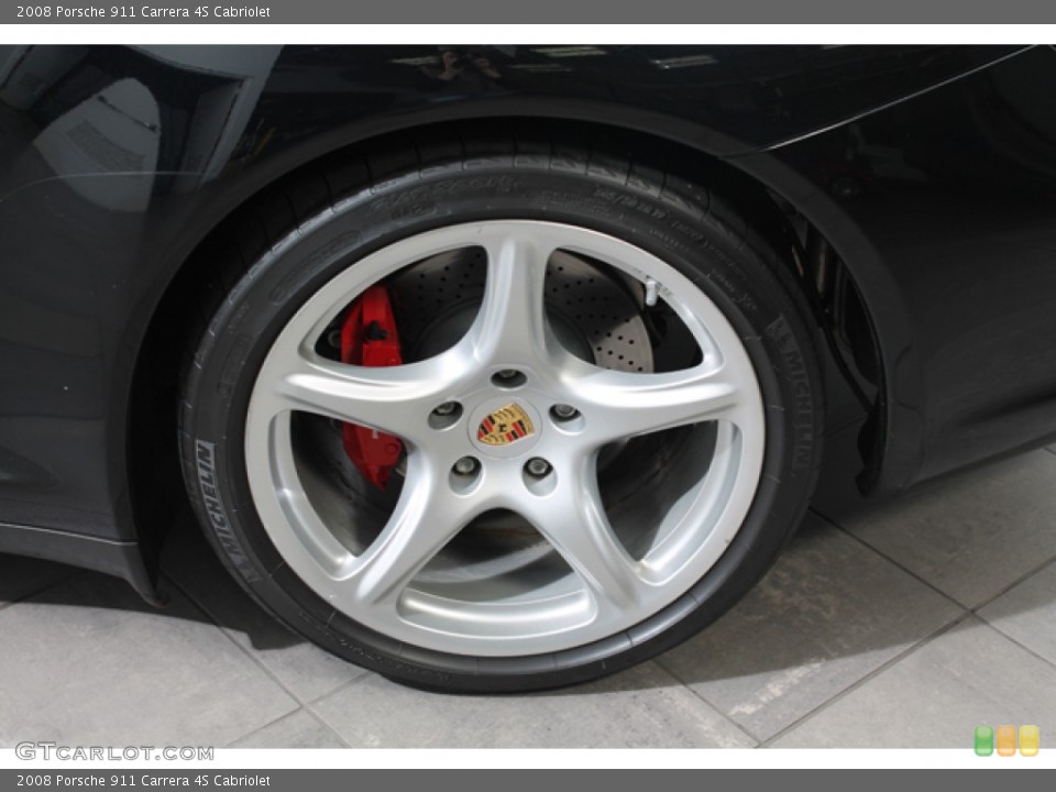 2008 Porsche 911 Carrera 4S Cabriolet Wheel and Tire Photo #71046392