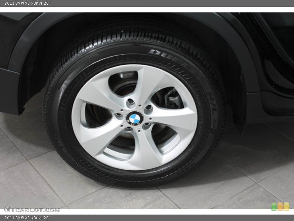 2011 BMW X3 xDrive 28i Wheel and Tire Photo #71047589
