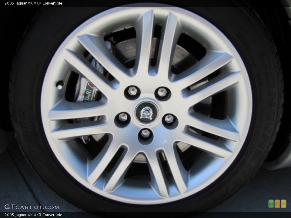 2005 Jaguar XK XKR Convertible Wheel and Tire Photo #71056538
