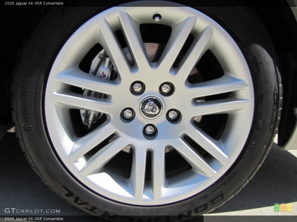 2005 Jaguar XK XKR Convertible Wheel and Tire Photo #71056550