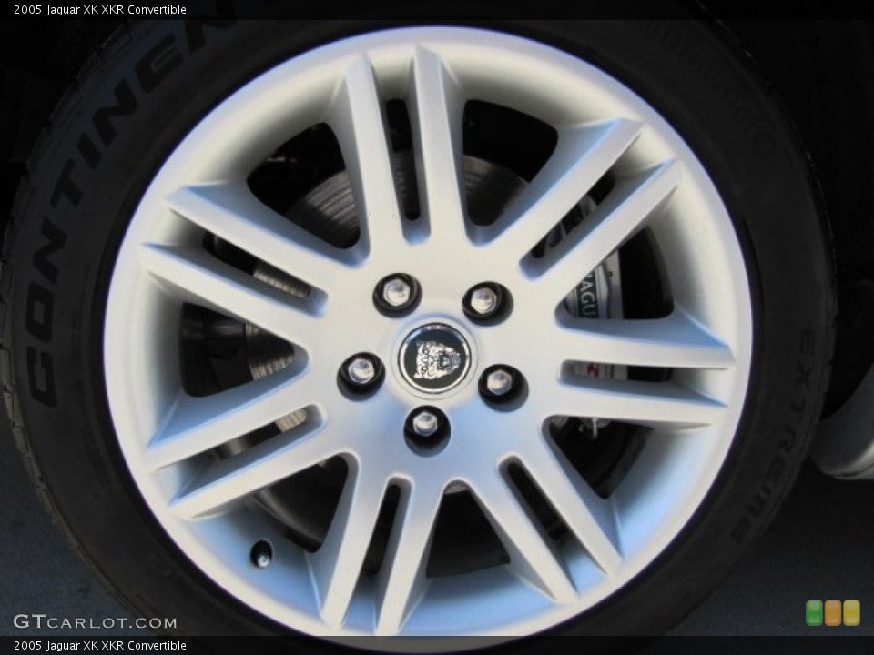 2005 Jaguar XK XKR Convertible Wheel and Tire Photo #71056556