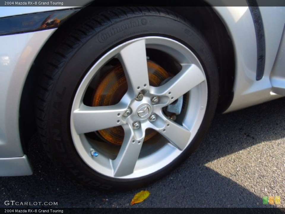 2004 Mazda RX-8 Grand Touring Wheel and Tire Photo #71059703