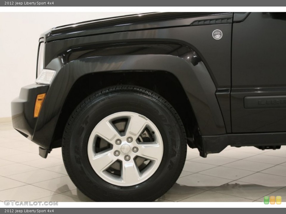 2012 Jeep Liberty Sport 4x4 Wheel and Tire Photo #71060417