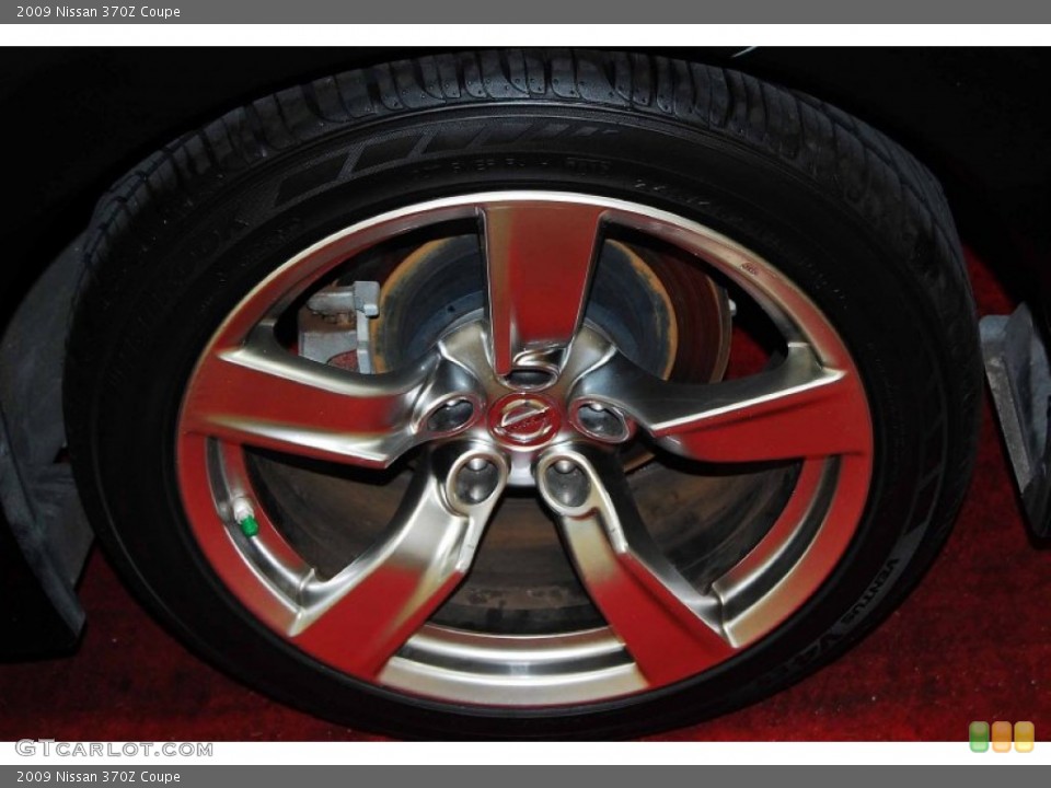 2009 Nissan 370Z Coupe Wheel and Tire Photo #71073055
