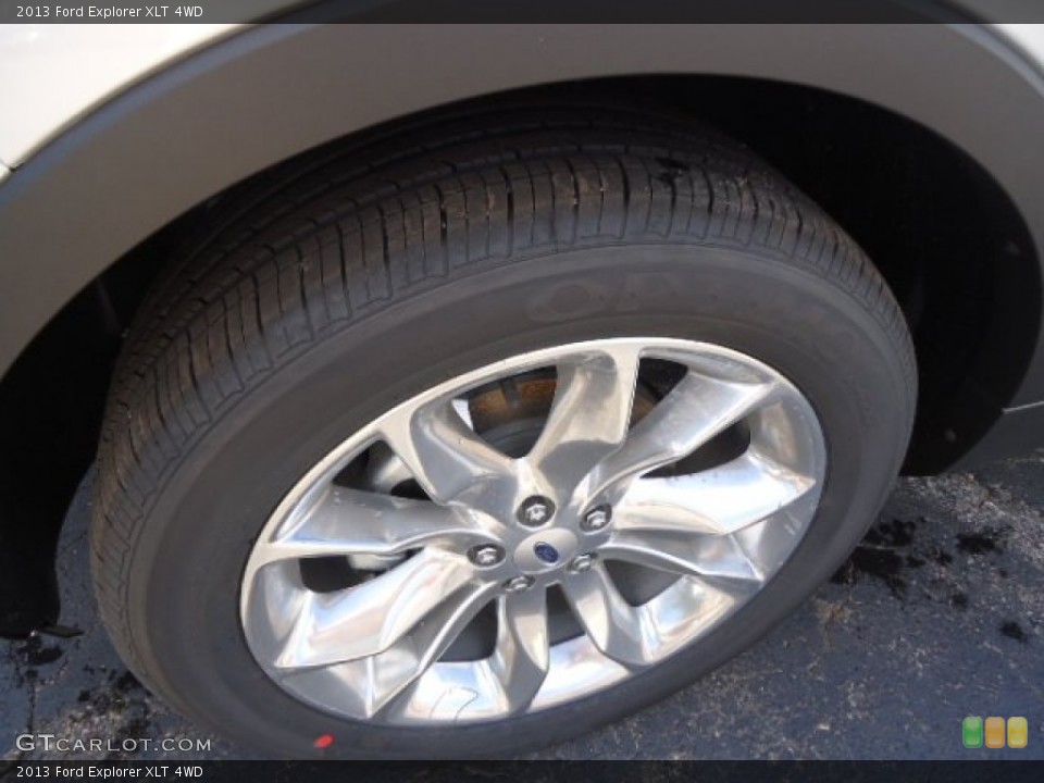 2013 Ford Explorer XLT 4WD Wheel and Tire Photo #71075134