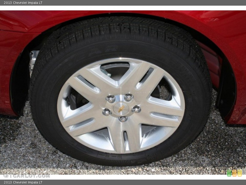 2013 Chevrolet Impala LT Wheel and Tire Photo #71079196