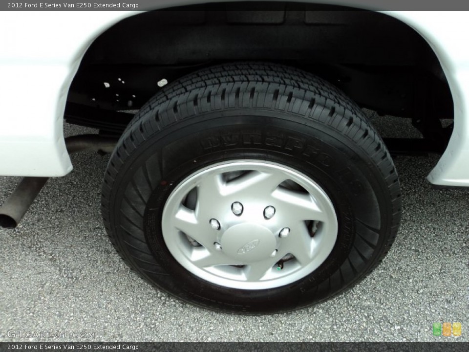 2012 Ford E Series Van E250 Extended Cargo Wheel and Tire Photo #71079364