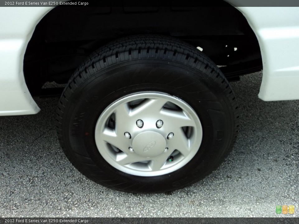 2012 Ford E Series Van E250 Extended Cargo Wheel and Tire Photo #71079418