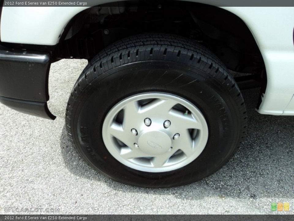 2012 Ford E Series Van E250 Extended Cargo Wheel and Tire Photo #71079427