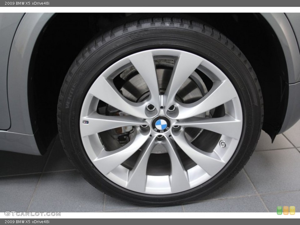 2009 BMW X5 xDrive48i Wheel and Tire Photo #71084548
