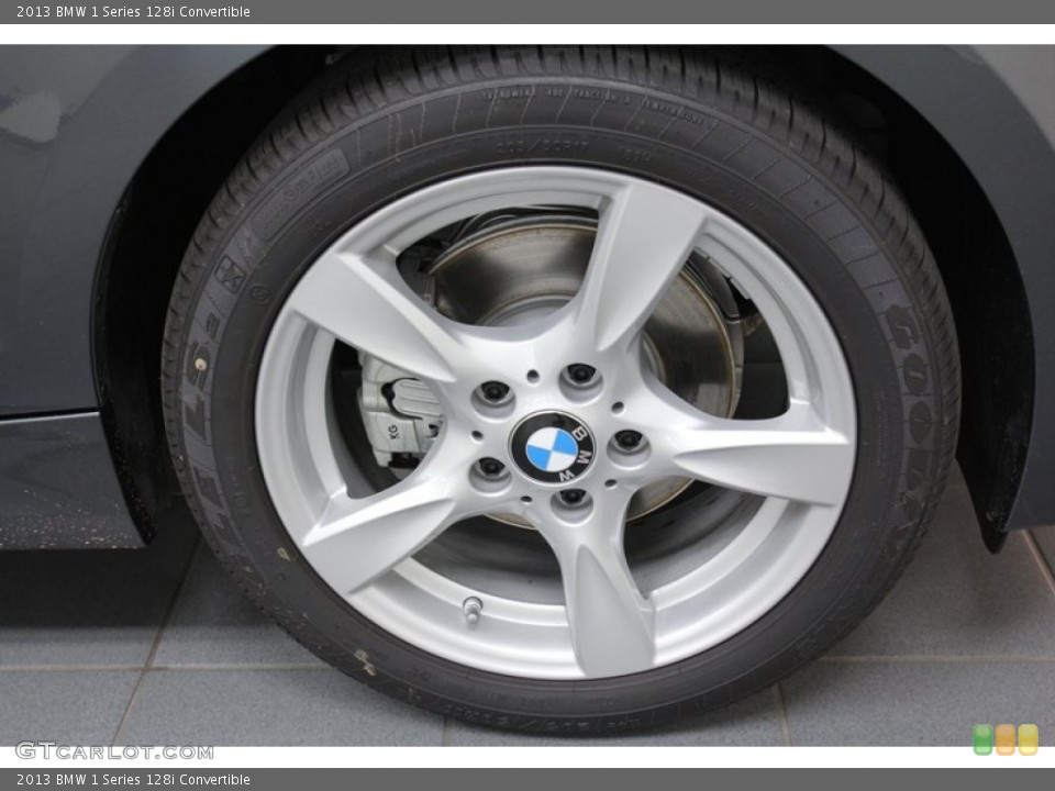 2013 BMW 1 Series 128i Convertible Wheel and Tire Photo #71087080
