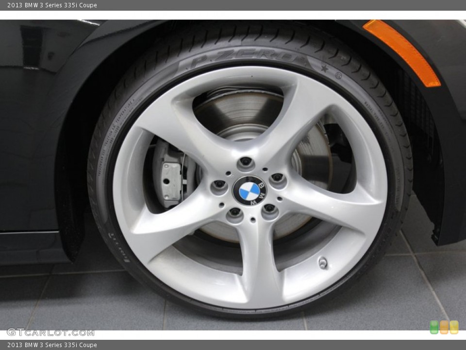 2013 BMW 3 Series 335i Coupe Wheel and Tire Photo #71087752