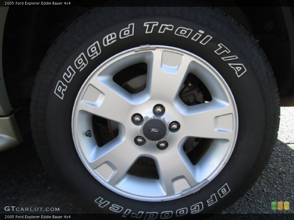 2005 Ford Explorer Eddie Bauer 4x4 Wheel and Tire Photo #71088727