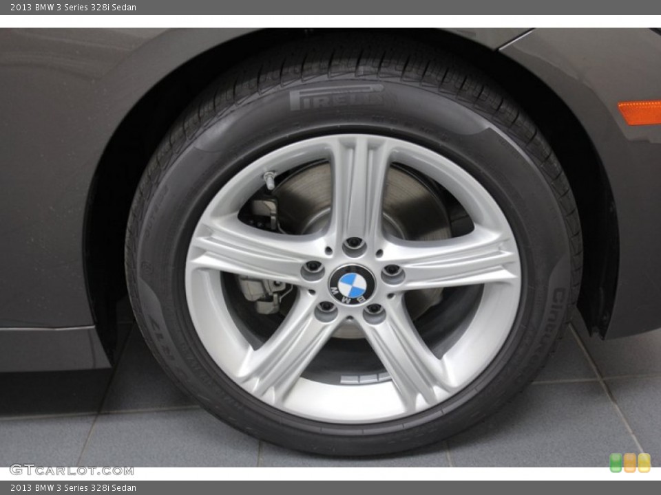 2013 BMW 3 Series 328i Sedan Wheel and Tire Photo #71089174