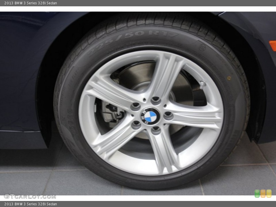 2013 BMW 3 Series 328i Sedan Wheel and Tire Photo #71089912
