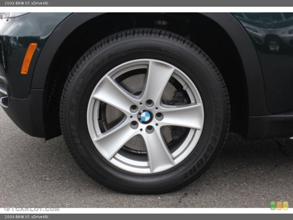 2009 BMW X5 xDrive48i Wheel and Tire Photo #71092669