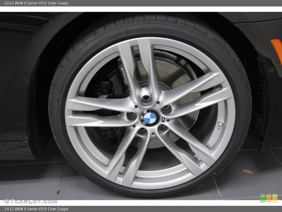 2013 BMW 6 Series 650i Gran Coupe Wheel and Tire Photo #71093419