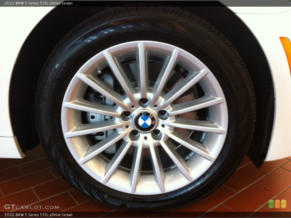 2013 BMW 5 Series 535i xDrive Sedan Wheel and Tire Photo #71096161