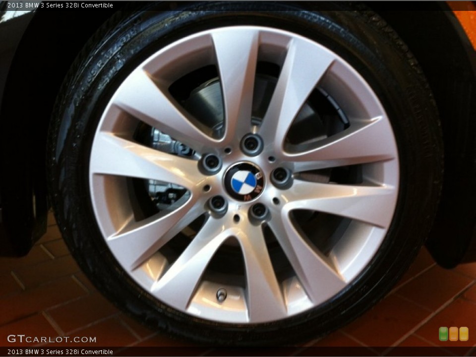 2013 BMW 3 Series 328i Convertible Wheel and Tire Photo #71096308