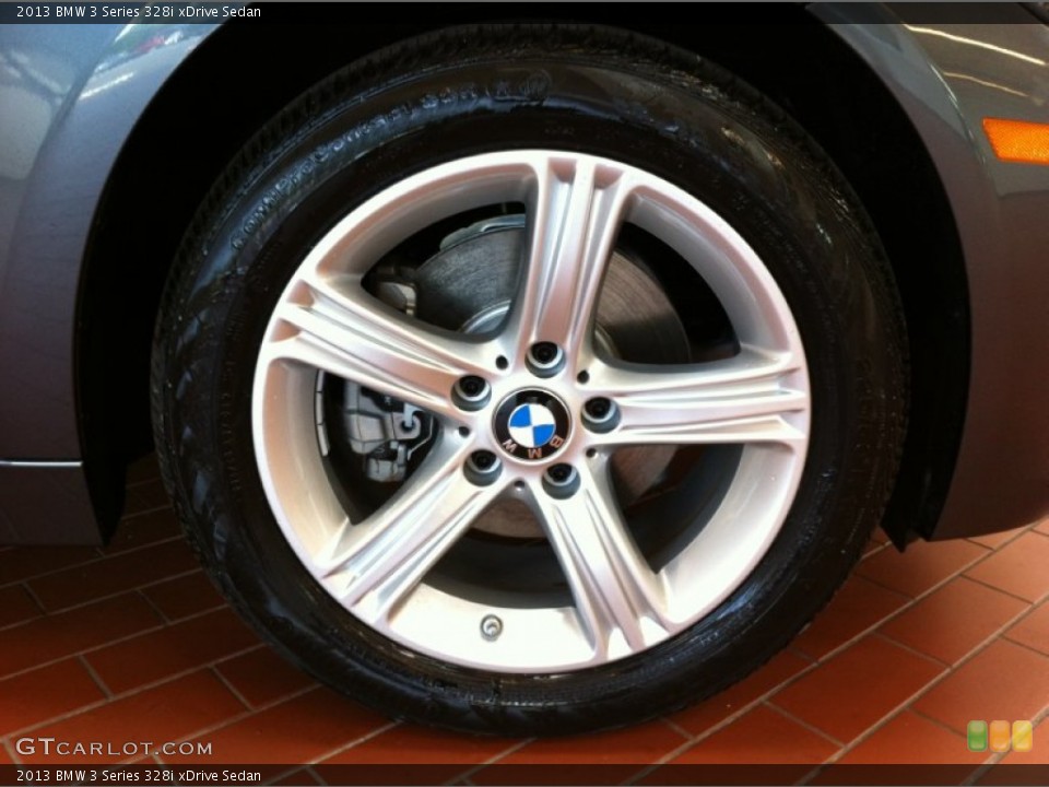 2013 BMW 3 Series 328i xDrive Sedan Wheel and Tire Photo #71096947