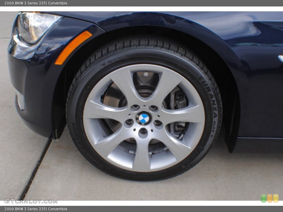 2009 BMW 3 Series 335i Convertible Wheel and Tire Photo #71098837